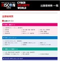 30日よりオープンした「危機管理産業展(RISCON TOKYO)2016」の出展者検索ページ。展示会内のカテゴリー、テーマ、みどころ、フリーワードなどによる検索と出展者一覧を見ることができる（画像は公式Webサイトより）