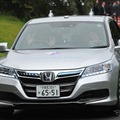 日本ブランドの自動運転車などに、G7の交通大臣が試乗した（24日・軽井沢町）