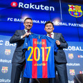 楽天、FCバルセロナとメインパートナー契約で基本合意