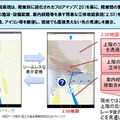 2.5D地図表現のイメージ。平面な2D地図では分かりにくいフロアマップを2.5D化することで、上階の情報を関連づけて分かりやすく表示することができる（画像はプレスリリースより）