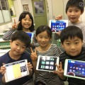 iPad教材「そろタッチ」で珠算式暗算を学ぶ