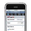 「Avaya one-X Mobile for iPhone」スクリーンショット