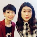 松田凌と横澤夏子が顔交換！「横澤さんイケメンってか、美人になってる」