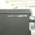きょう体にはMADE IN TOKYOの文字が