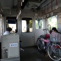 JR千葉支社が発表した「新しい列車」は自転車をそのまま車内に持ち込めるが、詳細は明らかにされていない。写真は養老鉄道（岐阜・三重県）のサイクルトレインの様子。