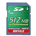 バッファロー、20Mバイト/秒の高速転送に対応したSDメモリーカードおよびアダプタ 画像