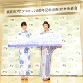 小泉みゆきと秋元才加【撮影：竹内みちまろ】