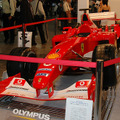 同社の出展イベントではおなじみとなってきた、F1マシンも展示