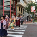 映画『はいからさんが通る』試写会に袴姿のハイカラ女学生が集合！パネル展示も実施