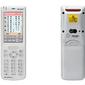 業務用スマートフォン「RZ-H220」（左：正面、右：裏面）