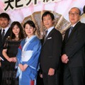 滝田洋二郎監督、阿部寛、篠原涼子、吉永小百合、堺雅人、岸部一徳、佐藤浩市【撮影：小宮山あきの】