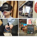 和テイストの喫茶店「ふるさとチョイスCafe」でVRコンテンツの無料体験を実施中（申込み不要）。会場では、肝付町のお礼の品（ロケットアイス）も販売される