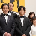 役所広司、松坂桃李、真木よう子【写真：竹内みちまろ】