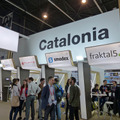 カタルーニャ州での出展ブースもあった