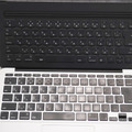 Smart Keyboardのサイズ感は11.6インチのMacBook Airと似ていたのでタイピングは快適だった