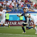 サッカーワールドカップ（W杯）ロシア大会　日本ーポーランド　（ｃ）Getty Images