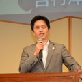 明石家さんま、来年2月にオープンの劇場型文化集客施設ホールの名付け親に