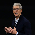 Appleのティム・クックCEO（C）Getty Images