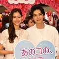 新木優子、吉沢亮【写真：竹内みちまろ】