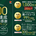 「しゃぶ葉」が200店舗達成！ドリンクバー付き「豚バラコース時間無制限食べ放題」が999円