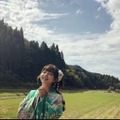 武田舞彩、「着物の日」に晴れ着姿を公開！“やんちゃそう!?”な七五三の写真も