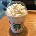 男性が頼みづらい位かわいい？！スタバの新商品「ホワイト チョコレート スノー フラペチーノ」を飲んできた