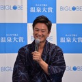 原田龍二、トークイベントに浴衣で登場！温泉愛について語る