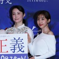 美村里江、田中みな実【撮影：小宮山あきの】