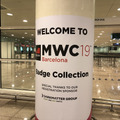 バルセロナのエル・プラット国際空港に到着すると空港内にMWCの入場証をピックアップできるカウンターがある。筆者は22時半到着の便だったがカウンターは遅い時間までオープンしていた