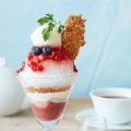アフタヌーンティー、苺ミルクなど「かき氷パフェ」新作4種を発売