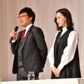 山里亮太＆蒼井優の結婚報告記者会見【写真：竹内みちまろ】