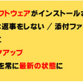 「シマンテック　セキュリティ5ヵ条」プリントアウトして貼り出しておいてはいかが？（作成：RBB TODAY編集部）