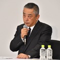 吉本興業・岡本昭彦社長記者会見【写真：竹内みちまろ】