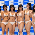 ぴーぴる、夏目綾、豊田ルナ、吉澤遥奈、山口はのん、桜田茉央【写真：竹内みちまろ】