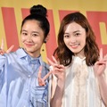 堀田真由、福原遥【写真：竹内みちまろ】