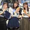 (左から)松澤千晶、貴島明日香、磯村知美【撮影：浜瀬将樹】