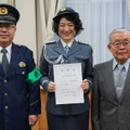 しゅはまはるみ、一日警察署長に就任！