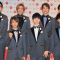 Kis-My-Ft2（北山宏光、藤ヶ谷太輔、玉森裕太、二階堂高嗣、千賀健永、宮田俊哉、横尾渉）【撮影：小宮山あきの】