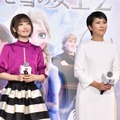 神田沙也加、松たか子【写真：竹内みちまろ】