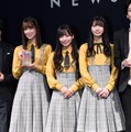 佐々木久美、齊藤京子、高本彩花【写真：竹内みちまろ】