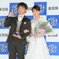 よゐこ・濱口優、南明奈【撮影：小宮山あきの】