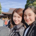 平祐奈、姉・愛梨と明治神宮参拝の2ショット写真公開！「姉と久々にゆっくり」