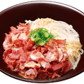 すき家、スモークポークを使った「ニューヨークポーク丼」新発売