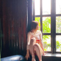 写真は神部美咲の公式Instagramから。『ヤングアニマル』オフショット