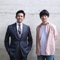 左から）織田裕二、伊藤健太郎（C）フジテレビ