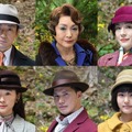 上段左から）山本耕史、松坂慶子、シルビア・グラブ、下段左から）堀田真由、市原隼人、原菜乃華