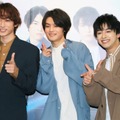 小関裕太、藤原大祐、新原泰佑【撮影：小宮山あきの】