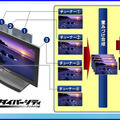 4ダイバーシティアンテナのイメージ図