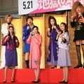 遠藤憲一、菜々緒、川栄李奈、永野芽郁、広瀬アリス、小池栄子、大島美幸【撮影：小宮山あきの】