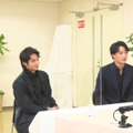 左から）磯村勇斗、鈴木伸之（C）フジテレビ